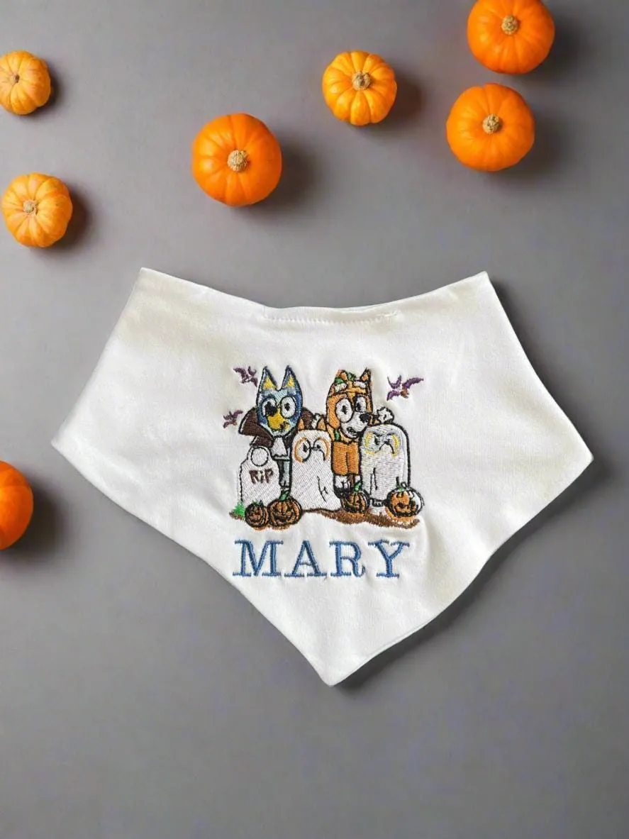 ‘Boo-ey’ Halloween Baby Bib