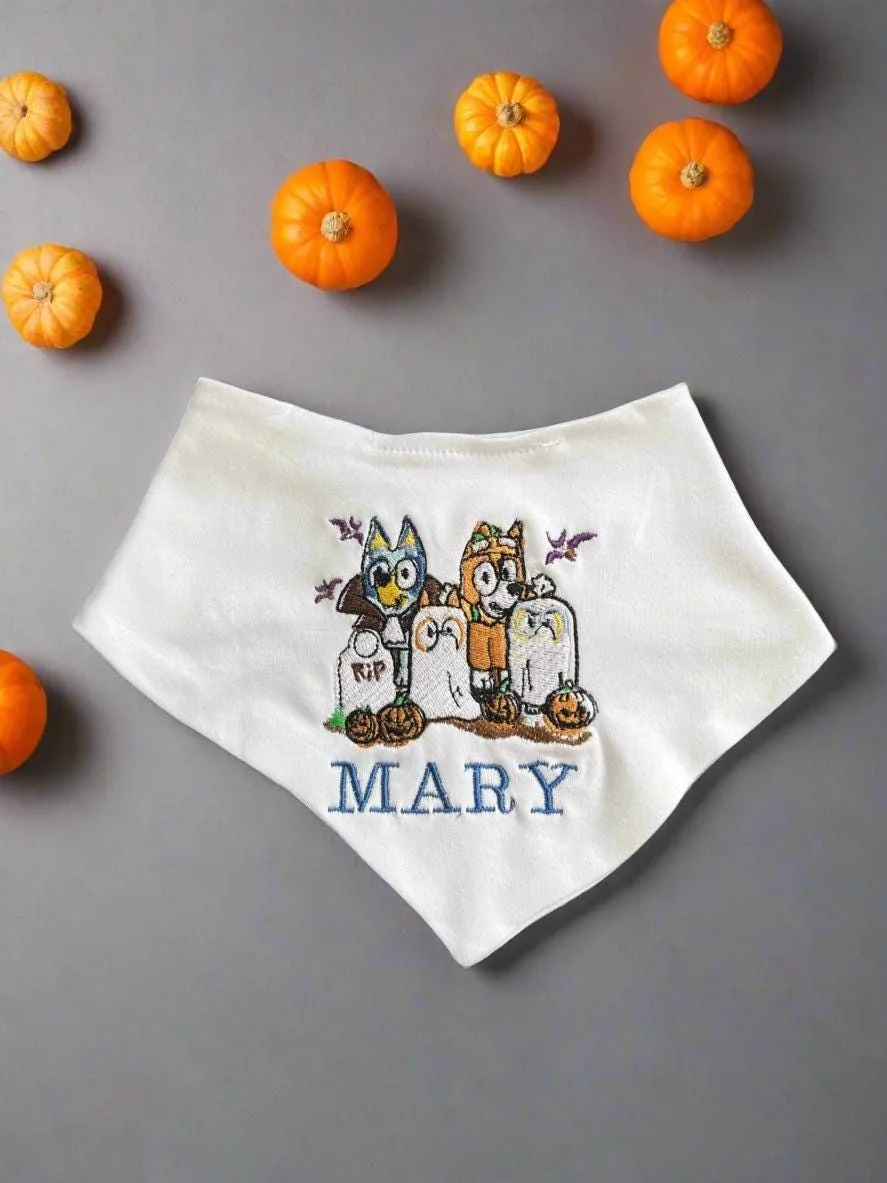 ‘Boo-ey’ Halloween Baby Bib