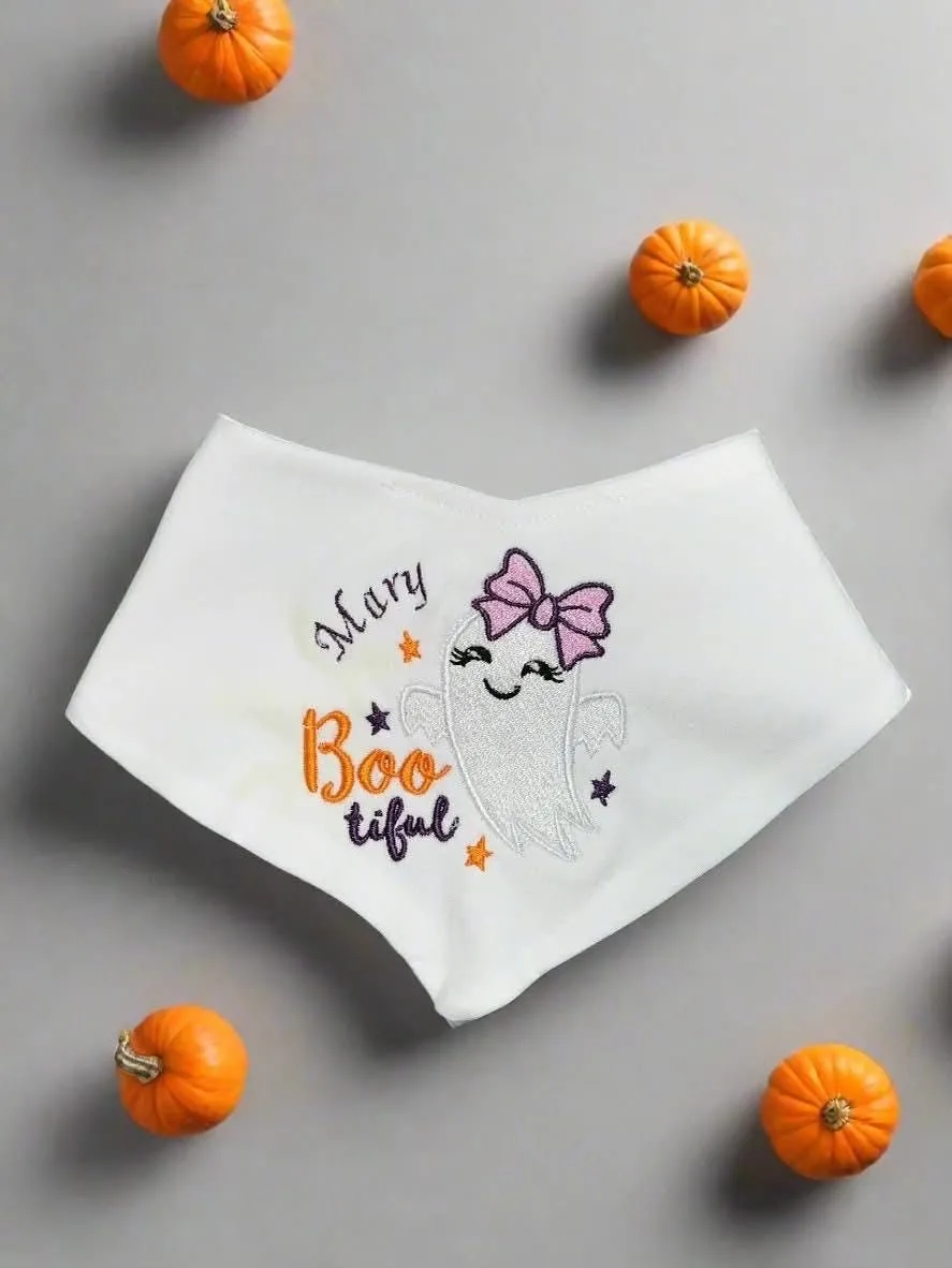 Boo-tiful Baby Bib: personalised