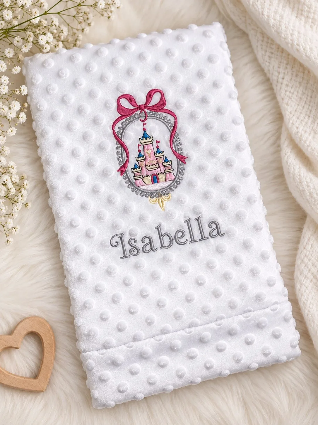 Fairytale Castle Baby Blanket