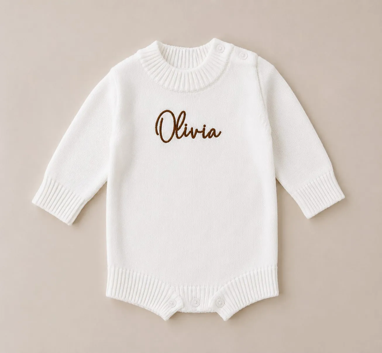 Luxury Personalised Cloud Romper