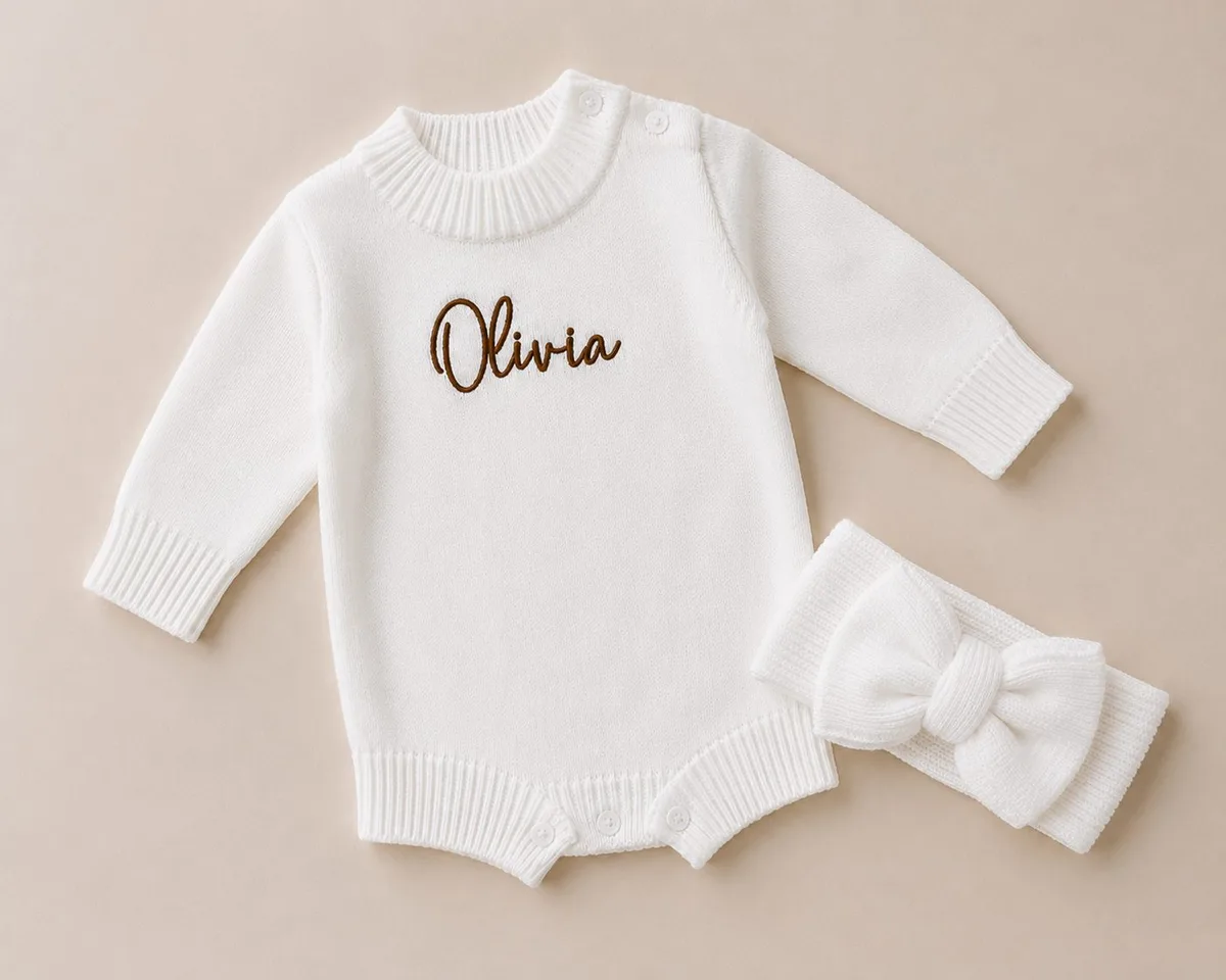 Luxury Cloud Romper and Headband
