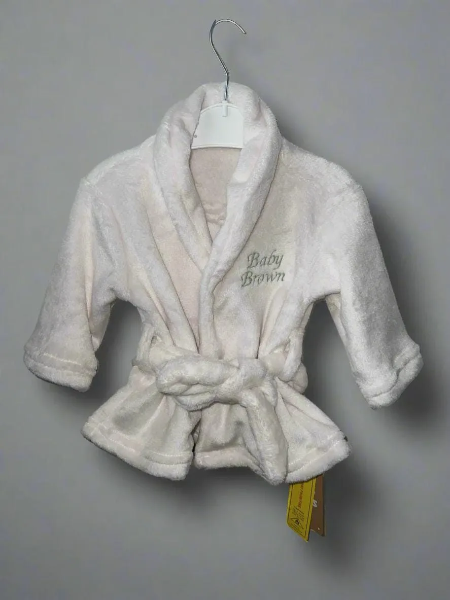 Personalised Baby Bath Robe