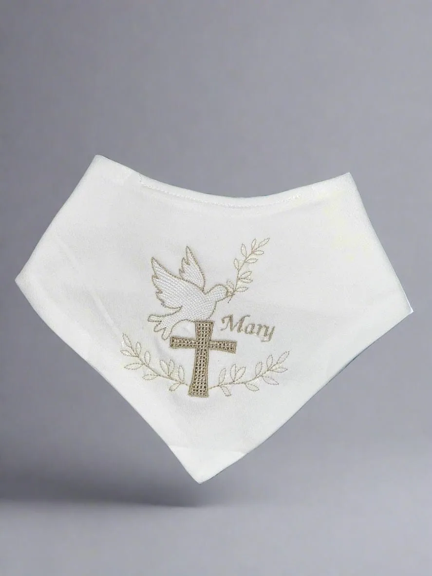Personalised Christening Bib