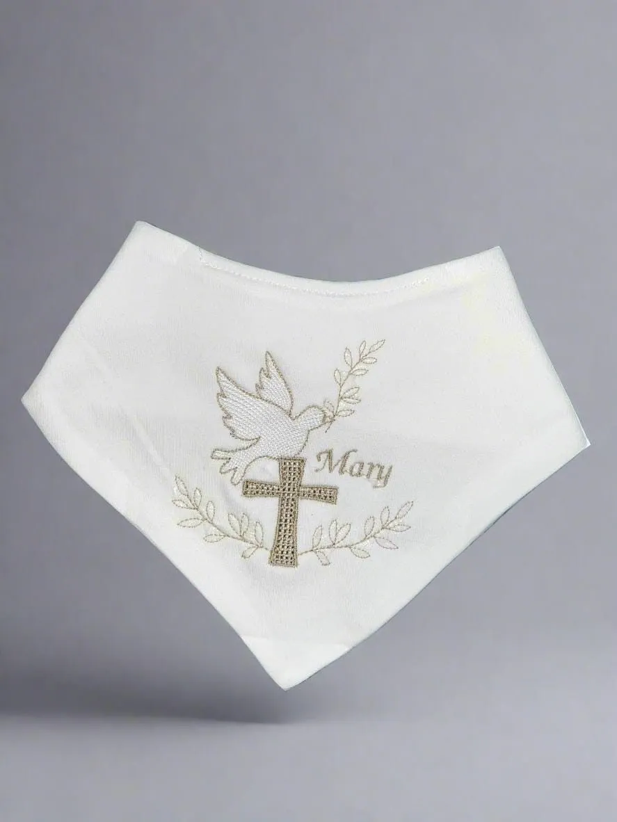 Personalised Christening Bib