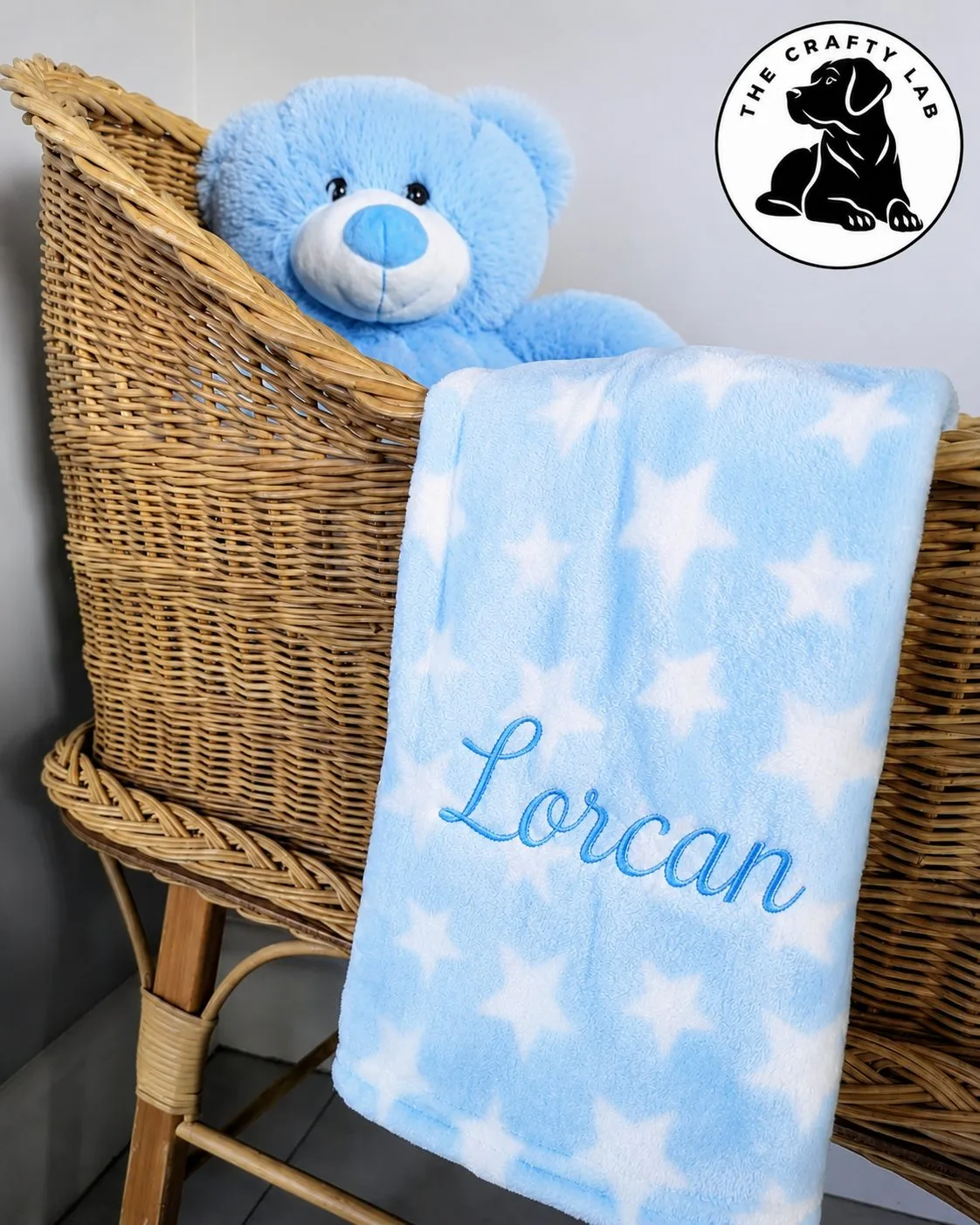 SALE: Personalised Stars Blanket, one name only