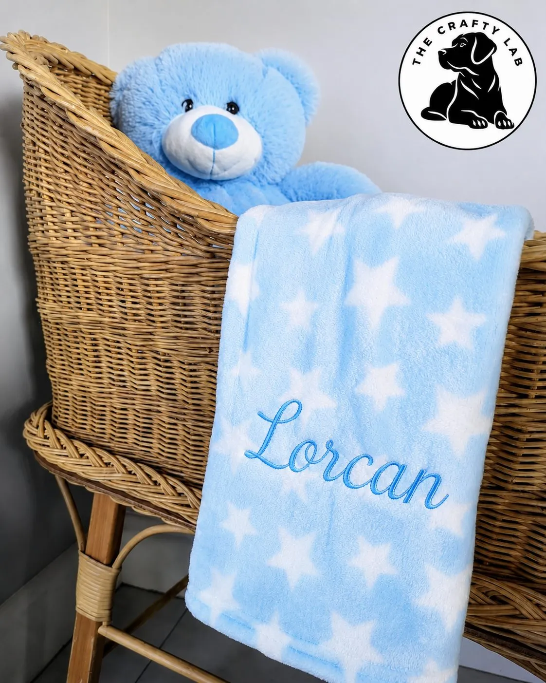 SALE: Personalised Stars Blanket, one name only