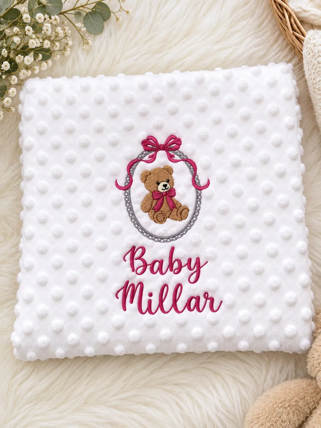 Traditional Teddy Bear Blanket